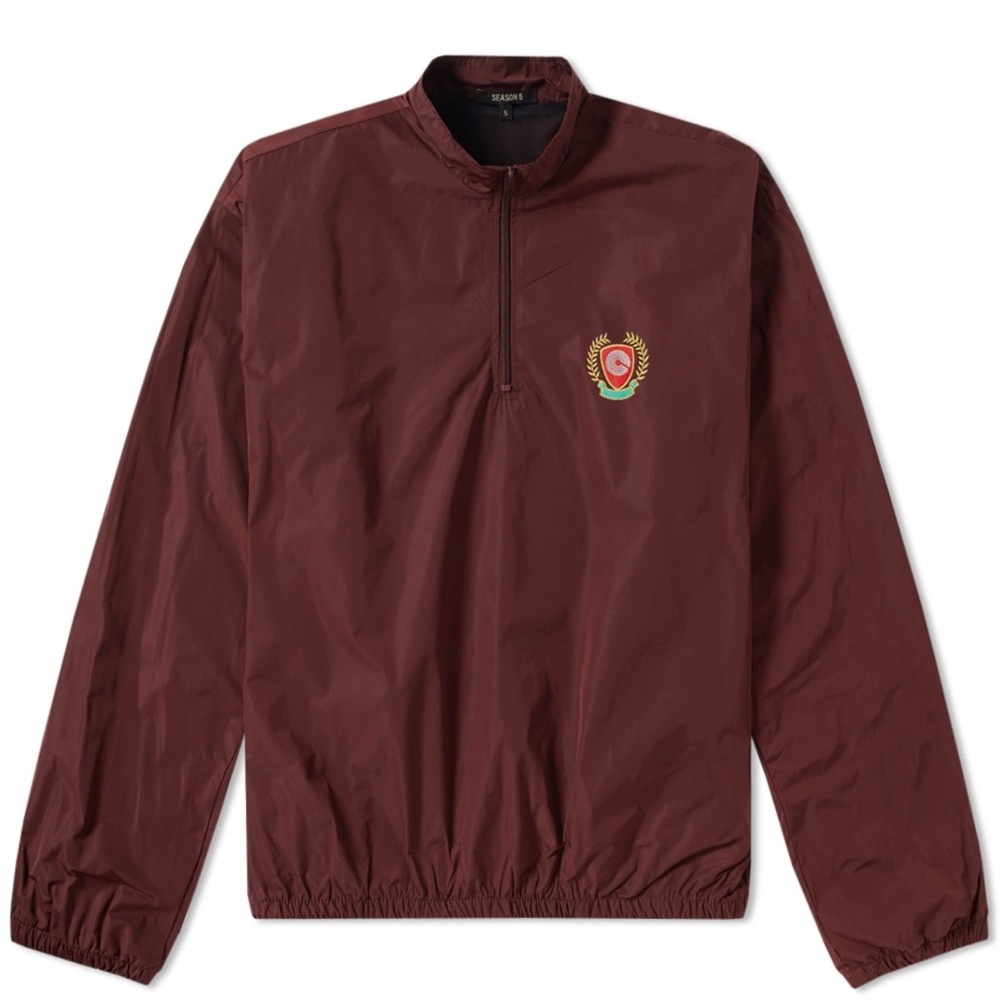 Yeezy Season 5 Windbreaker in Oxblood | Size: Mens XS